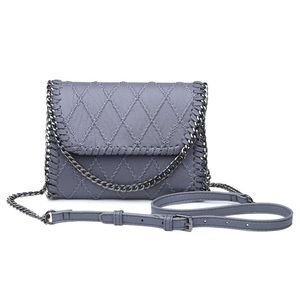 Vegan Leather Quilted Crossbody